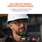Ergodyne OSMIN, Safety Glasses, Anti-Fog, Clear Lens, Matte Black Frame OSMIN-AFAS - alternate 4